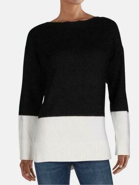 DKNY color block sweater